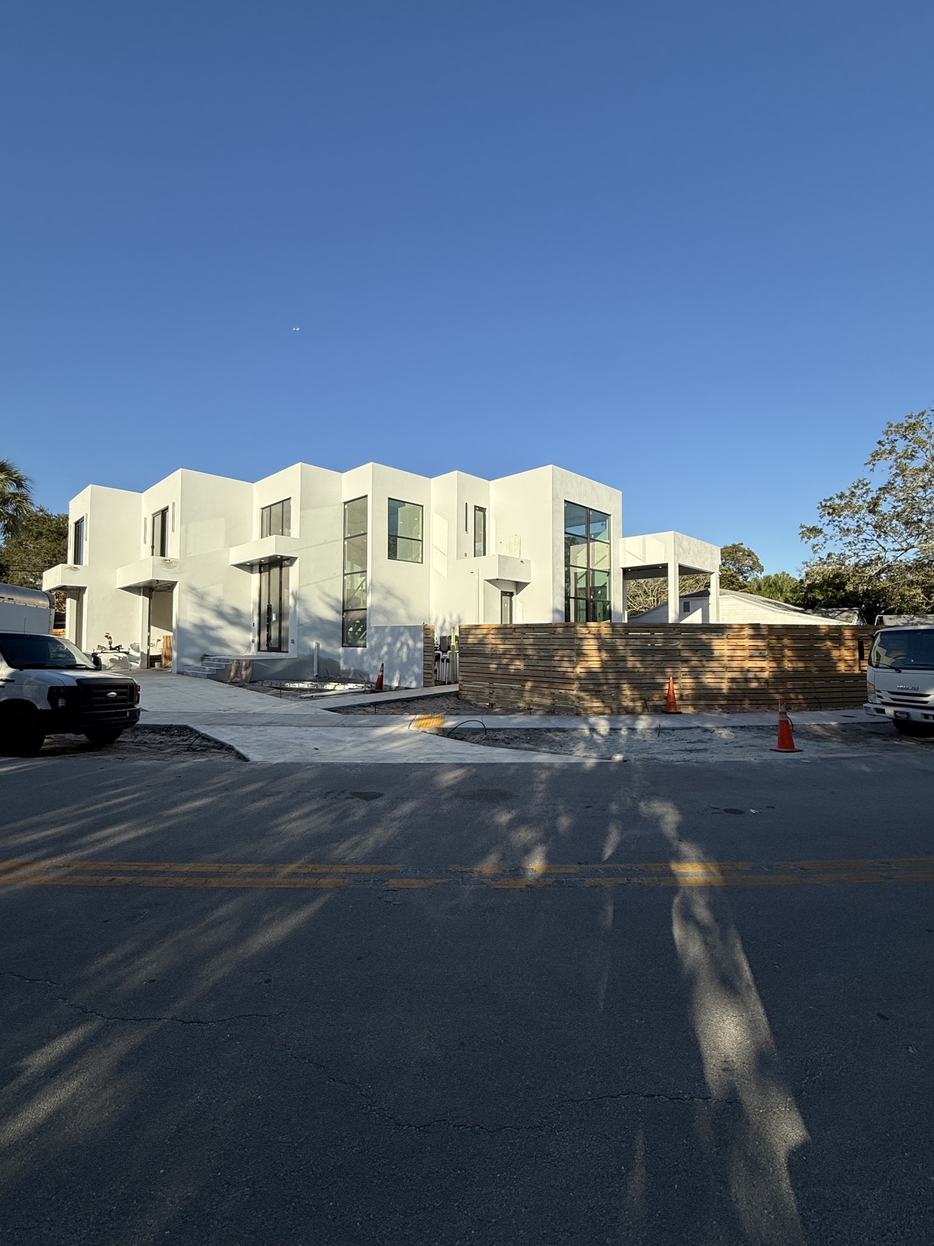 Floridian Air on site at the finished home